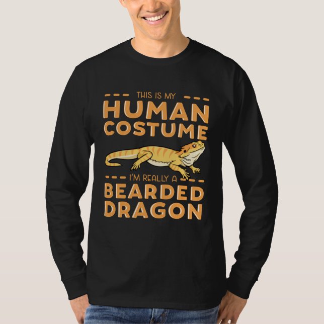 Camiseta Bearded Dragon Terrarium Tank Care Food Habitat Li (Frente)