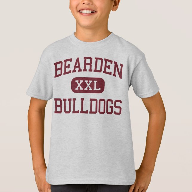 Camiseta Bearden - buldogues - alto - Knoxville Tennessee (Frente)