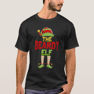 Camiseta Beardy ELF Family Matching Group Christmas Pajamas