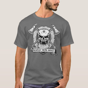 Camiseta Bearking Viking Badass
