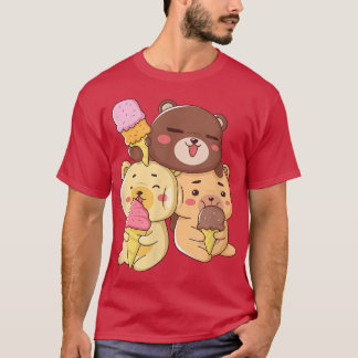 Camiseta Bears Bonito Sorvete de Amor