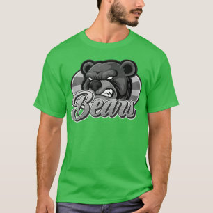 Camiseta Bears Fan Team Apoiador do Sports Animal Nature Lo