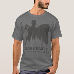 Camiseta Bears se diverte melhor com cervejas Classic TShir