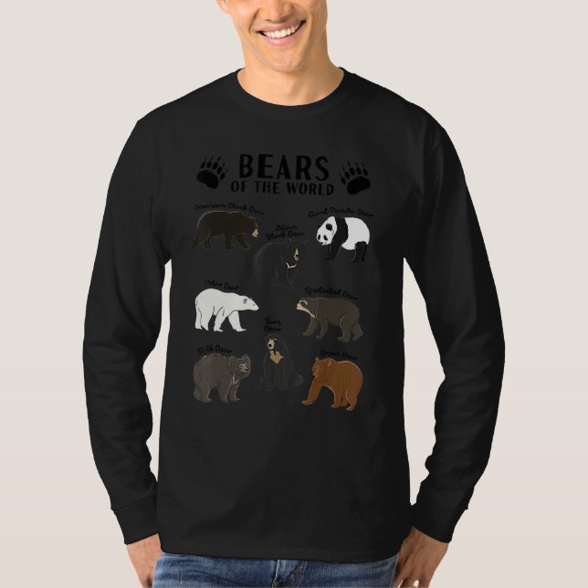 Camiseta Bears Species Of The World Cute Polar Bear (Frente)