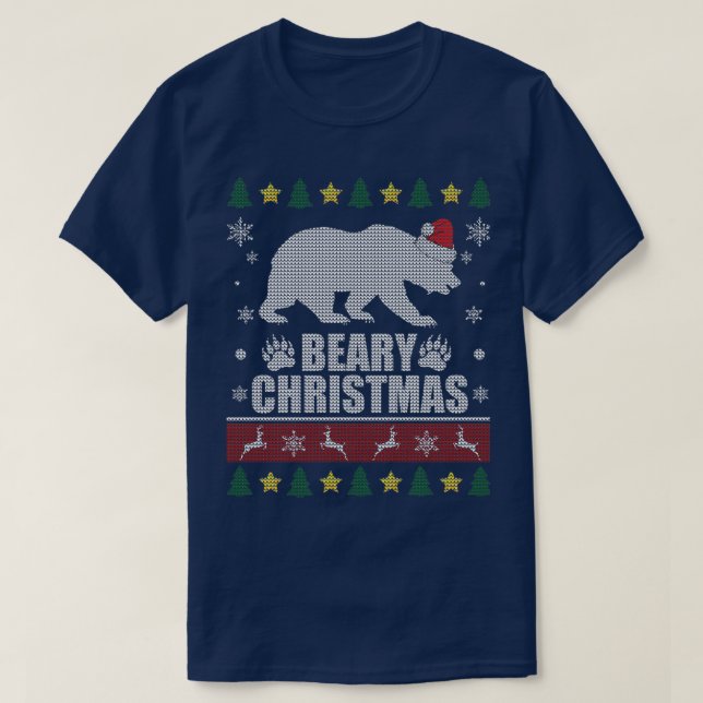 Camiseta Beary Christmas Gay Bear Xmas (Frente do Design)