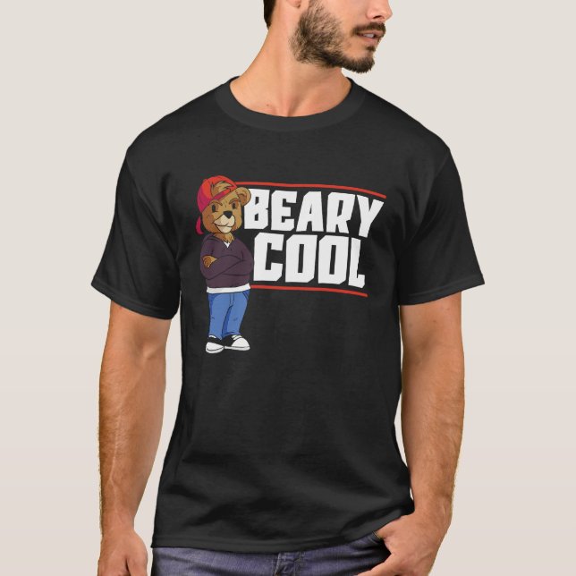 Camiseta Beary Cool Bear Lover Wildlife Animal Bear 1 (Frente)