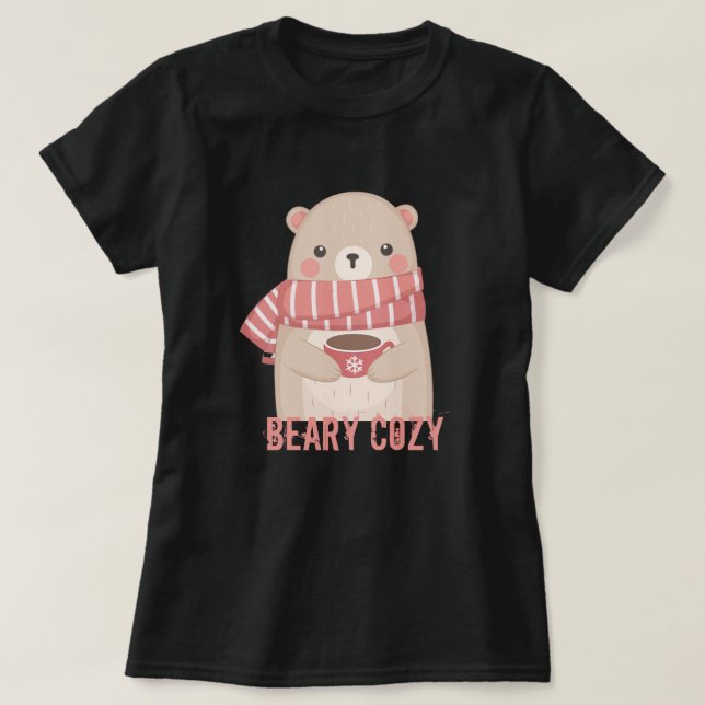 Camiseta Beary Cozy T-Shirt (Frente do Design)