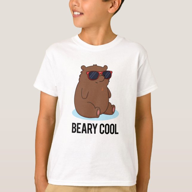 Camiseta Beary Legal Engraçado Bear Pun (Frente)