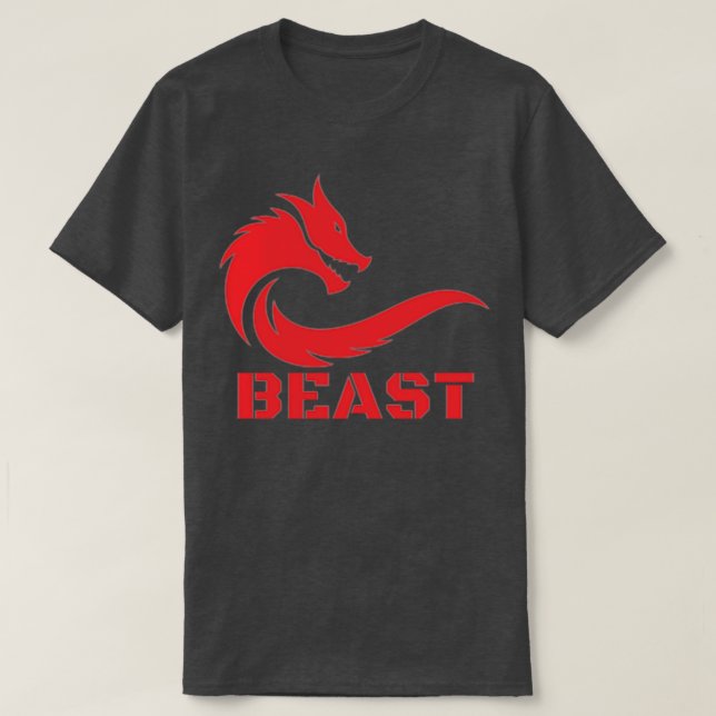 Camiseta Beast Dragão (Frente do Design)