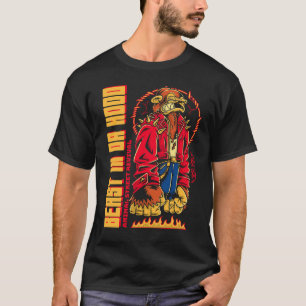 Camiseta BEAST IN DA HOOD - Revival da Rua Animal