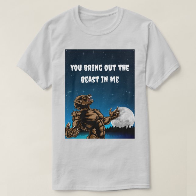 Camiseta Beast in Me T-Shirt (Frente do Design)