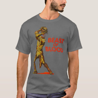 Camiseta Beast of Blood Retro 60s Cult Horror Movie