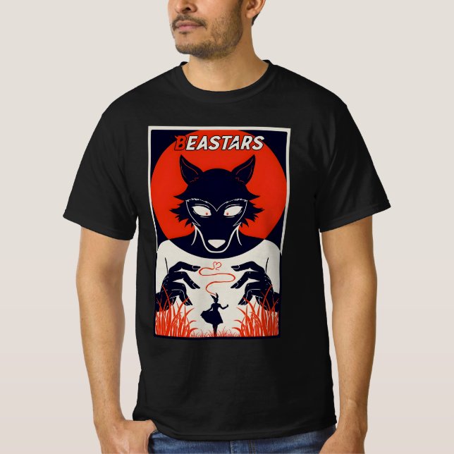 Camiseta Beastars clássico (Frente)