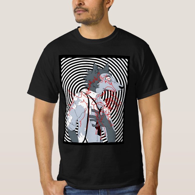 CAMISETA BEASTARS WOLF LEGOSHI (Frente)