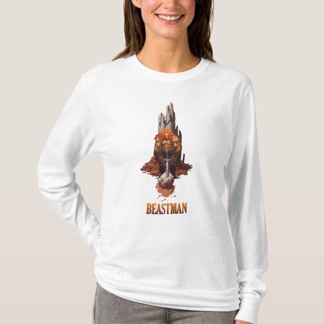 Camiseta Beastman e sua Espada (Frente)