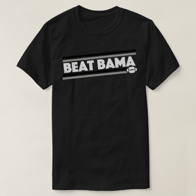 Camiseta Beat Bama Retro Buldogue (Frente do Design)