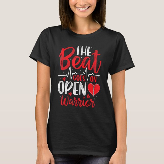 Camiseta Beat Faz Cirurgia De Cardiopatias Aberta Ignorando (Frente)