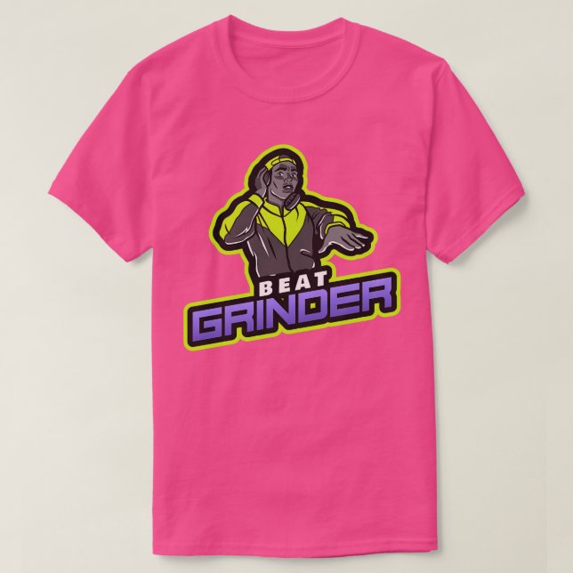 Camiseta Beat Grinder Music Lover (Frente do Design)