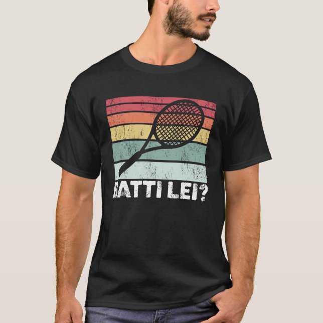 Camiseta Beat Her  Said Tennis Player (Frente)