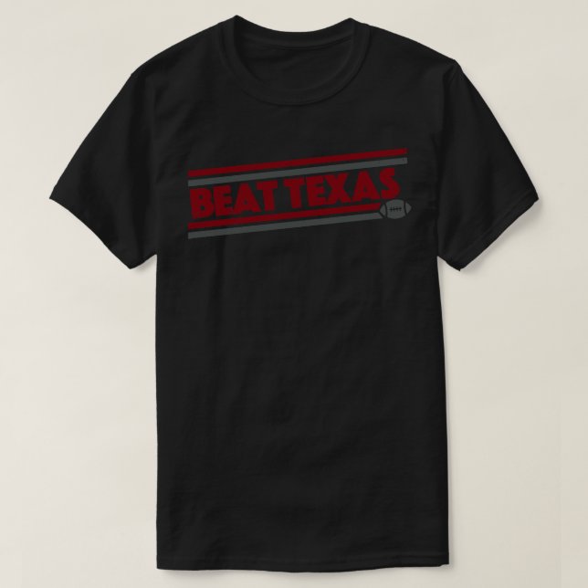 Camiseta Beat Texas Vintage Alabama Gameday (Frente do Design)