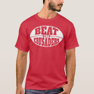 Camiseta Beat the Crusaders Vintage Grunge Gameday