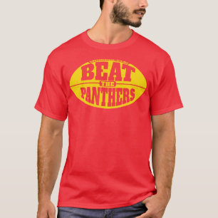 Camiseta Beat the Panthers Vintage Grunge Gameday 1