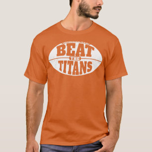 Camiseta Beat the Titans Vintage Grunge Gameday