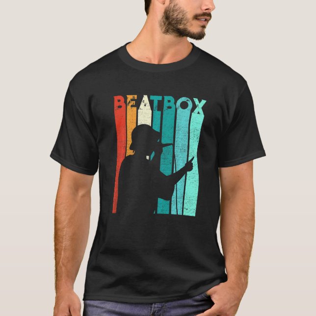 Camiseta Beatbox Beatboxer Música Beatboxer Vintage (Frente)
