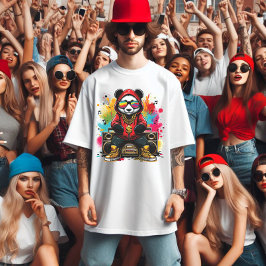 Camiseta Beatbox Panda: Crescendo em Estilo