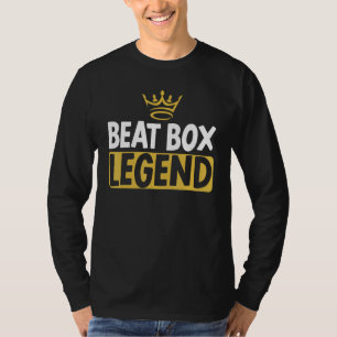 Camiseta Beatboxer Beatboxer Música Beatboxer Legend