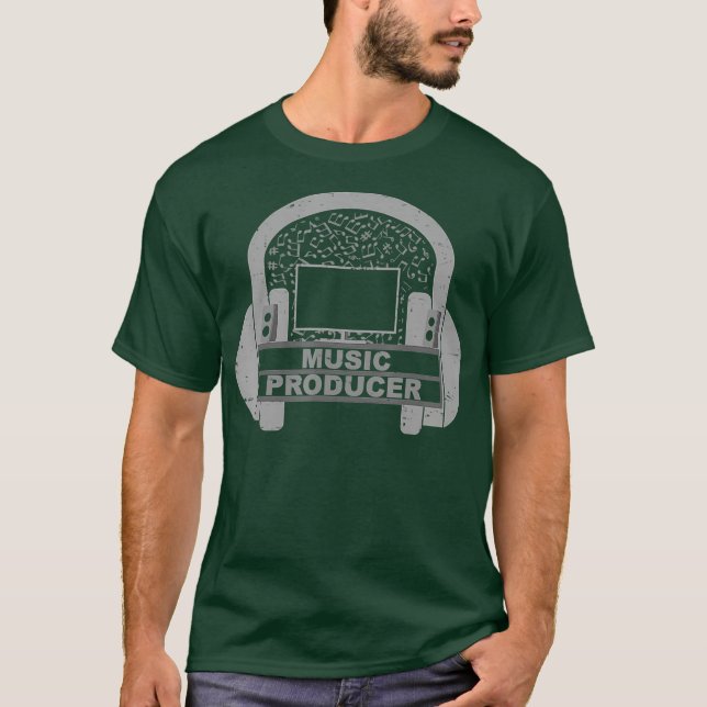 Camiseta Beatmaker Produtor de Música Eletrônica (Frente)