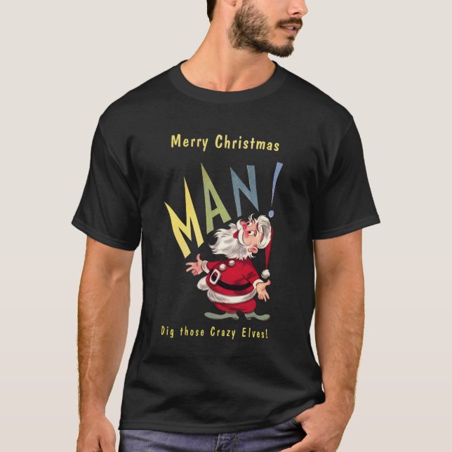 Camiseta Beatnik Papai Noel (Frente)
