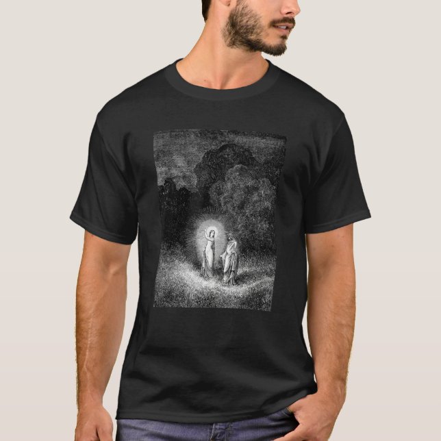 Camiseta Beatrice by Gustave Dore (Frente)