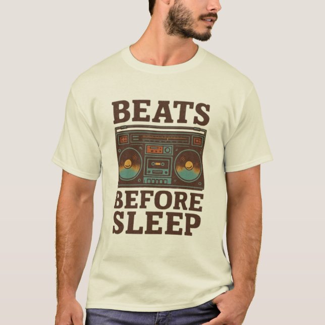 Camiseta Beats Antes de Dormir (Frente)