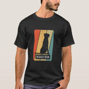 Camiseta Beauceron Vintage Dog Cães Paw Beauceron Accessori