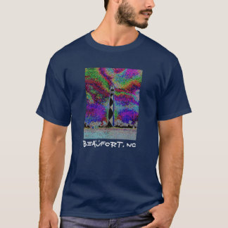 Camiseta Beaufort, NC - vigia do cabo (traseira)