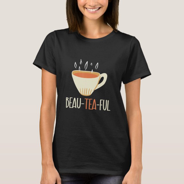 Camiseta Beauteaful Chai Drinkers Tea  Chai Tea Party Graph (Frente)