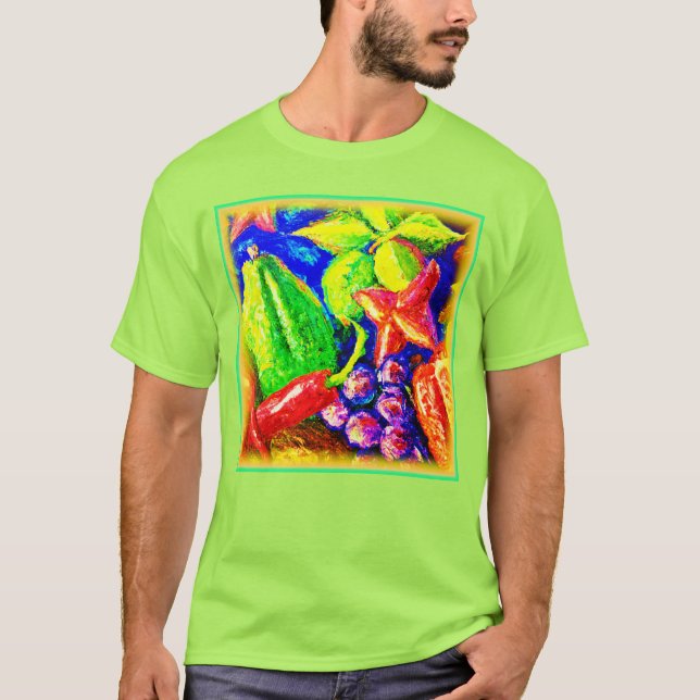 Camiseta Beautifil E Estrelas Frutíferas. Comprar Agora (Frente)