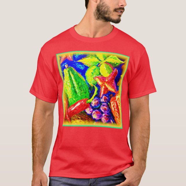 Camiseta Beautifil E Estrelas Frutíferas. Comprar Agora (Frente)