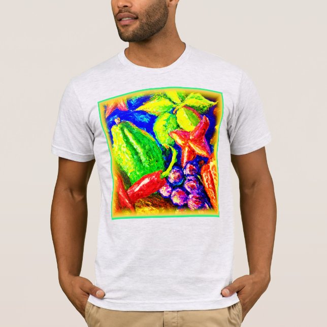 Camiseta Beautifil E Estrelas Frutíferas. Comprar Agora (Frente)