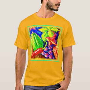 Camiseta Beautifil E Estrelas Frutíferas. Comprar Agora
