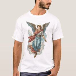 Camiseta Beautiful Angel Men's Christian Tee Shirt