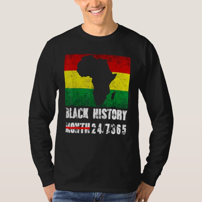 Camiseta Beautiful Black History Month 247365 We Are All Hu (Frente)