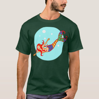 Camiseta Beautiful colorful swimmimg MERMAID