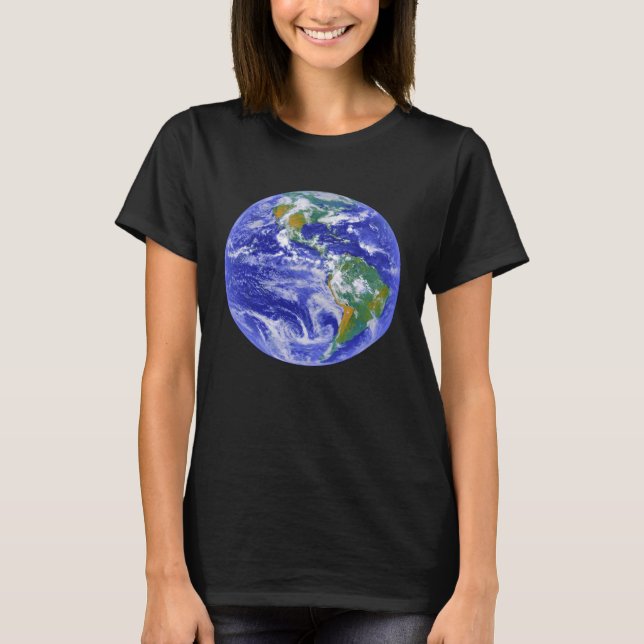 Camiseta BEAUTIFUL EARTH From Space for Men Women Kids and  (Frente)