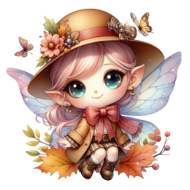 Camiseta Beautiful fairy in autumn (Criador carregado)