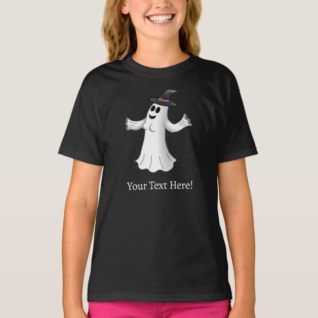 Camiseta Beautiful Halloween Ghost (Frente)
