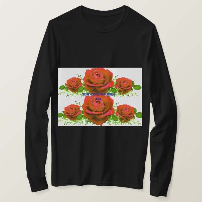Camiseta Beautiful Red Roses Bouquet Photography | Romantic (Frente do Design)