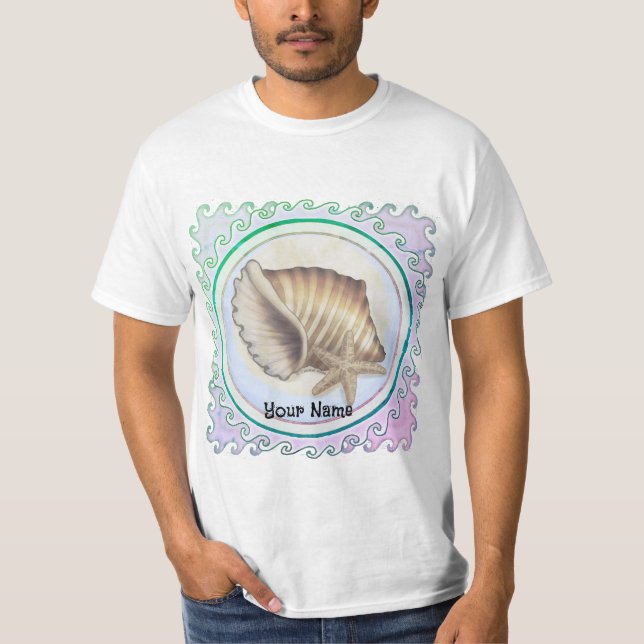 Camiseta Beautiful seashell  (Frente)