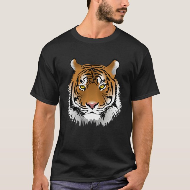 Camiseta Beautiful Tiger Face (Frente)